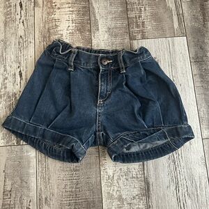 OshKosh B'gosh Blue Denim Shorts with Cuffed Hem